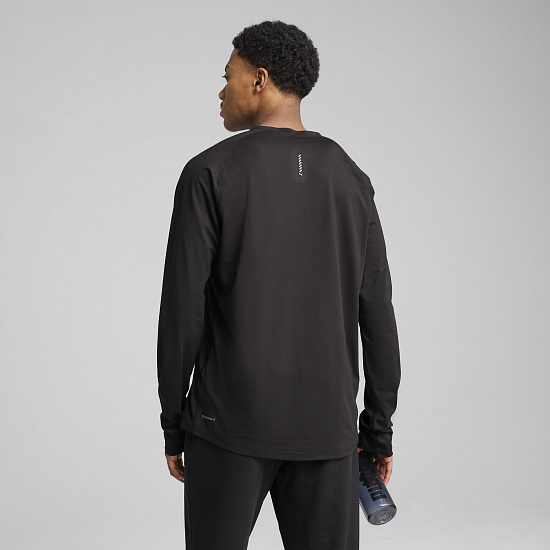 Лонгслив мужской Puma Everyday Cloudspun Black - Фото 6 большая