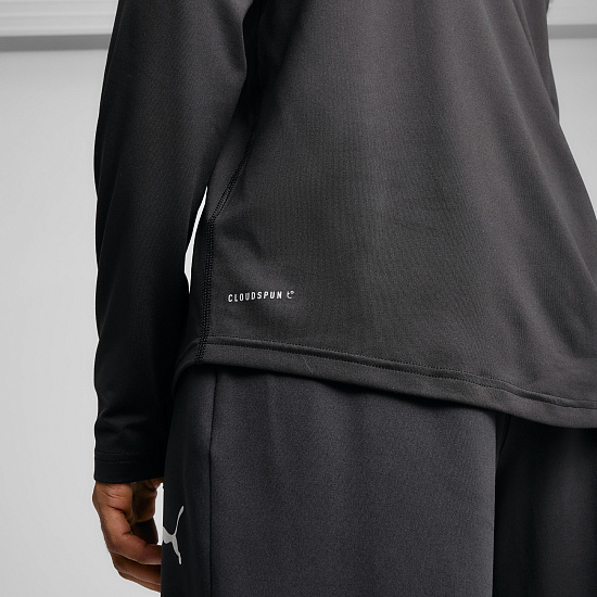 Лонгслив мужской Puma Everyday Cloudspun Black - Фото 7 большая