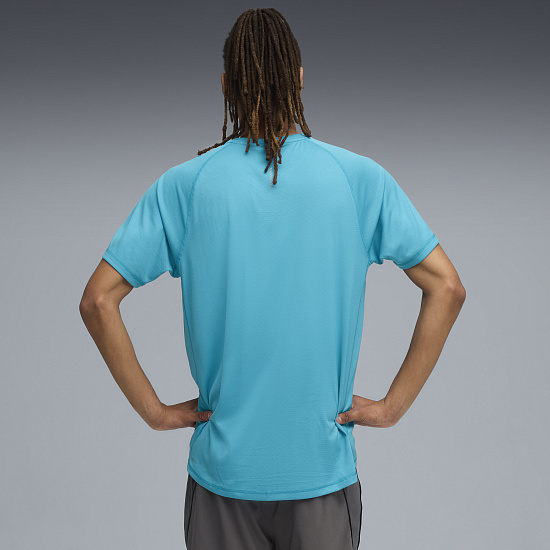 Футболка мужская Puma Run Vel (Poly) Speed Blue - Фото 4 большая