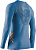 Лонгслив мужской X-Bionic Twyce Run Mineral Blue/Orange - Фото 2 малая