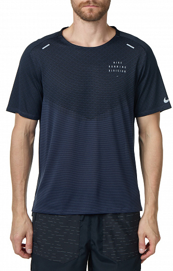 Футболка мужская Nike Dri-Fit Adv Run Division Techknit Black - Фото 1 большая