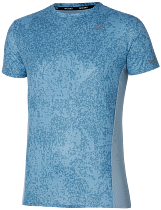 Футболка мужская Mizuno Premium Aero Parisian Blue