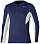 Лонгслив мужской Mizuno Dryaeroflow Ls Hz Estate Blue - Фото 1 малая