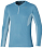 Лонгслив мужской Mizuno Dryaeroflow Ls Hz Parisian Blue - Фото 1 малая