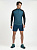 Лонгслив мужской Mizuno Hybrid Half Zip Black/Blue Wing Teal - Фото 5 малая