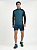 Лонгслив мужской Mizuno Hybrid Half Zip Black/Blue Wing Teal - Фото 6 малая