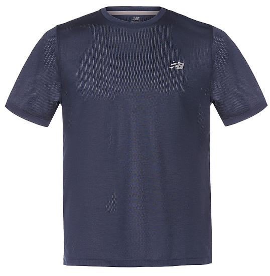 Футболка мужская New Balance NB Athletics Run NB Navy Heather - Фото 1 большая