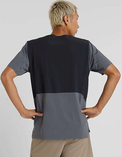 Футболка мужская New Balance Race Day Graphite - Фото 4 большая