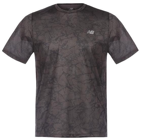 Футболка мужская New Balance Athletics Printed Black - Фото 1 большая
