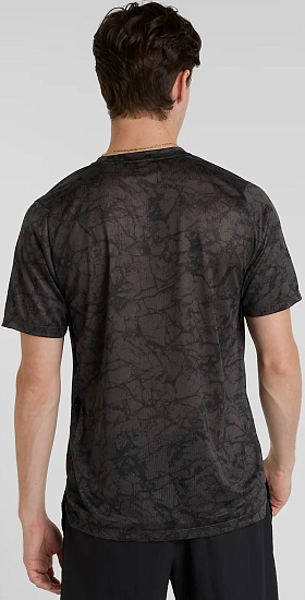 Футболка мужская New Balance Athletics Printed Black - Фото 5 большая