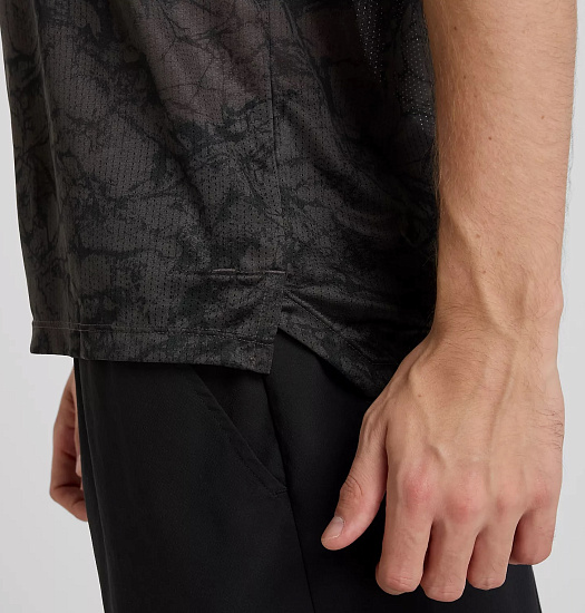 Футболка мужская New Balance Athletics Printed Black - Фото 7 большая