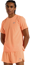 Футболка мужская New Balance Race Day Ultra Light Hot Mango