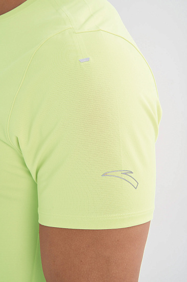 Футболка мужская Anta 852625108-9 Cyber Lime Green - Фото 7 большая