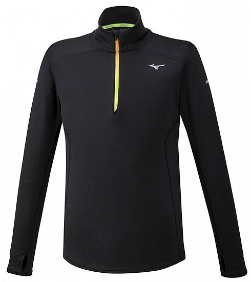 Лонгслив мужской Mizuno Warmalite HZ Чер - Фото 1 большая