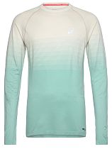 Лонгслив мужской ASICS Seamless Top Birch/Oasis Green