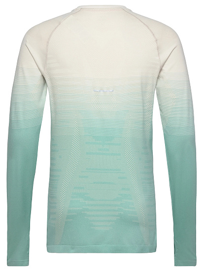 Лонгслив мужской ASICS Seamless Top Birch/Oasis Green - Фото 2 большая
