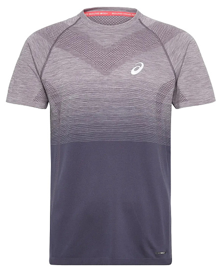 Футболка мужская ASICS Seamless Top Lavender Grey/Indigo Fog - Фото 1 большая