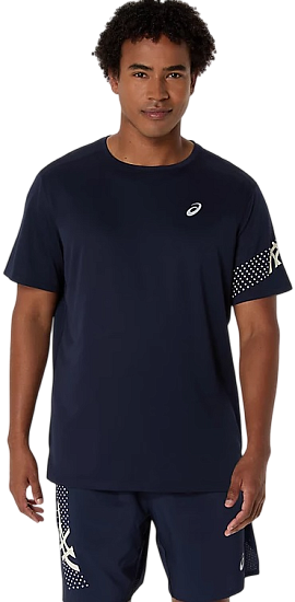 Футболка мужская ASICS Icon Top Midnight - Фото 3 большая