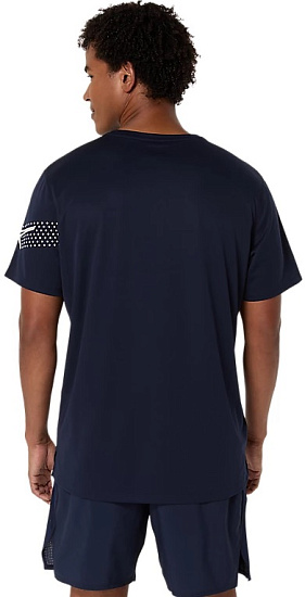 Футболка мужская ASICS Icon Top Midnight - Фото 4 большая