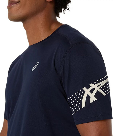 Футболка мужская ASICS Icon Top Midnight - Фото 7 большая