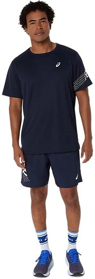 Футболка мужская ASICS Icon Top Midnight - Фото 8 большая