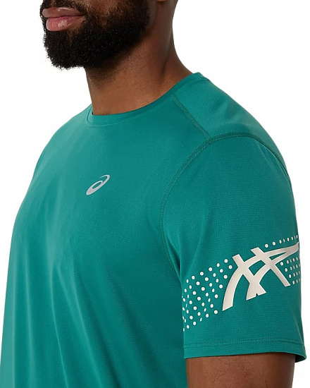 Футболка мужская ASICS Icon Top Rainy Lake - Фото 7 большая