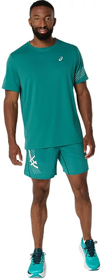 Футболка мужская ASICS Icon Top Rainy Lake - Фото 8 большая