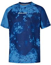 Футболка мужская Mizuno Athletics Graphic Bellwether Blue