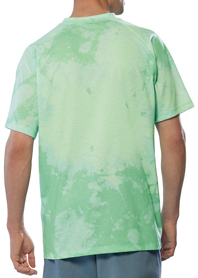 Футболка мужская Mizuno Athletics Graphic Patina Green - Фото 2 большая