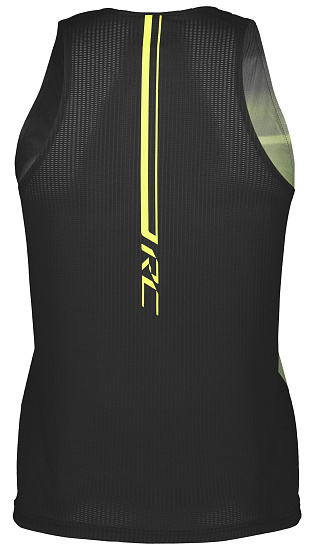Майка мужская Scott Rc Run Black/Yellow - Фото 2 большая