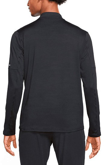 Пулон мужской Nike Dri-FIT 1/4-Zip Black - Фото 2 большая