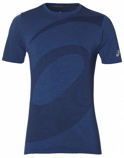 Футболка мужская ASICS Seamless SS Asics Blue - Фото 1 большая