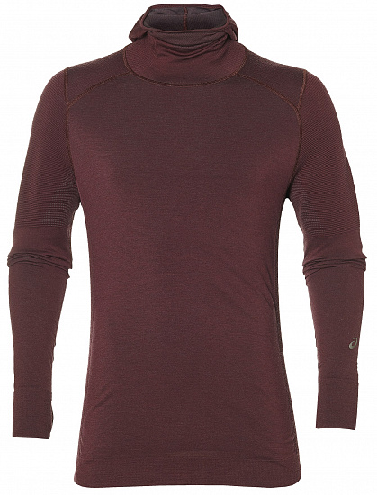Футболка мужская ASICS Metarun LS Top Deep Mars - Фото 1 большая