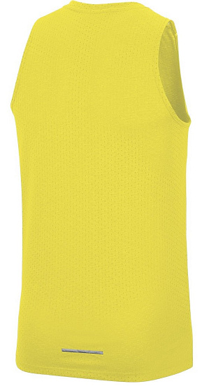Майка мужская Nike Breath Rise 365 Opti Yellow/Htr/Reflective Silver - Фото 2 большая