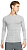Футболка мужская Nike Techknit Ultra Ls Smoke Grey/Lt Smoke Grey/Reflective Silver - Фото 3 малая