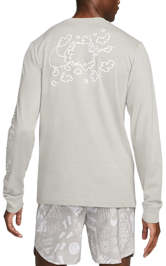 Футболка мужская Nike Dri-FIT Nathan Bell College Grey - Фото 2 большая