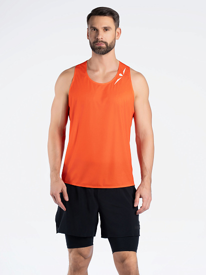 Майка мужская UGLOW Road Vest Orange - Фото 4 большая