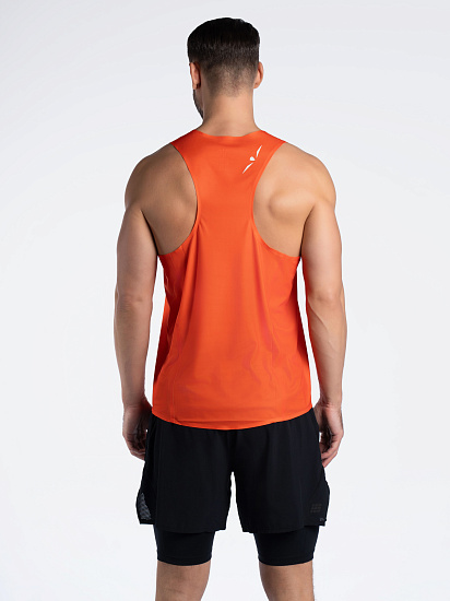 Майка мужская UGLOW Road Vest Orange - Фото 5 большая