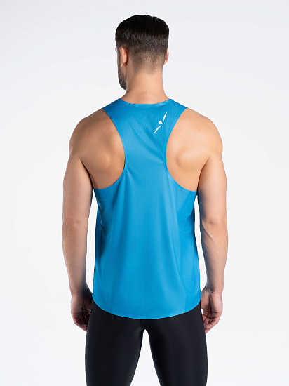 Майка мужская UGLOW Road Vest Blue - Фото 5 большая