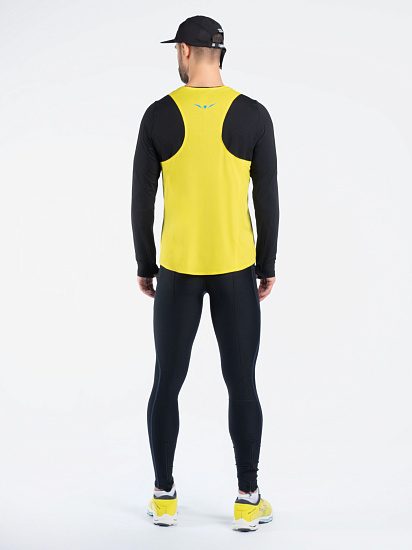 Майка мужская UGLOW Road Vest Yellow - Фото 4 большая