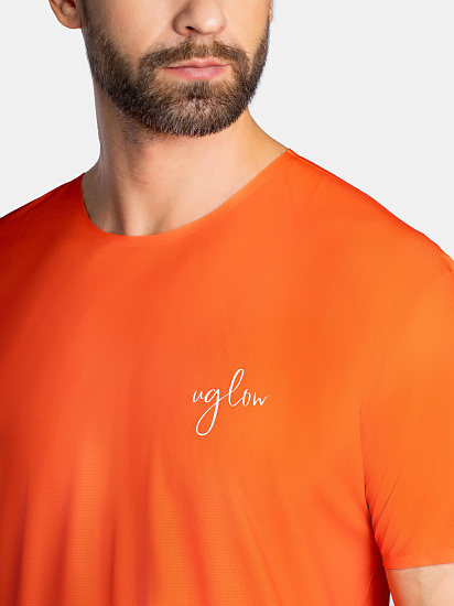 Футболка мужская UGLOW Super Light Orange - Фото 6 большая