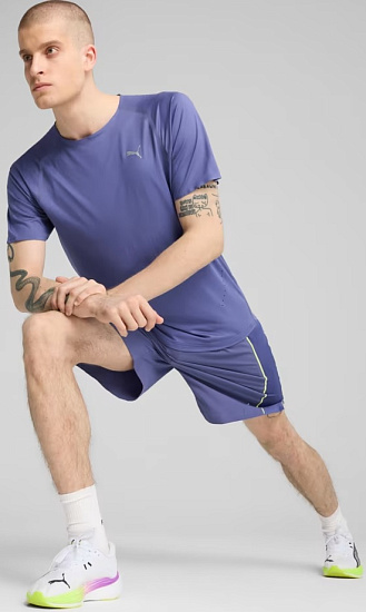 Футболка мужская Puma Everyday Cloudspun Blue Crystal - Фото 5 большая