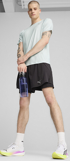 Футболка мужская Puma Everyday Cloudspun Peaceful Blue - Фото 5 большая