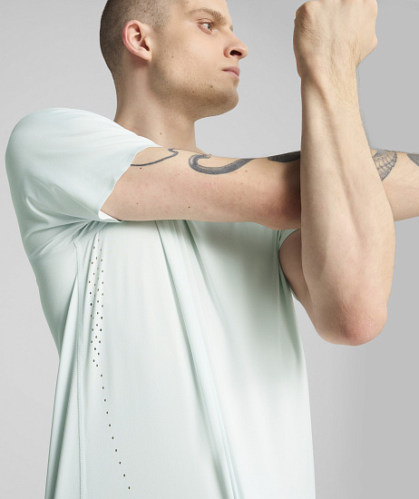 Футболка мужская Puma Everyday Cloudspun Peaceful Blue - Фото 7 большая