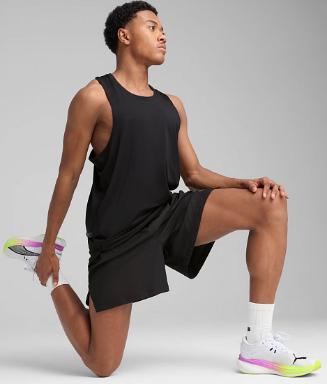 Майка мужская Puma Run Graphic Mesh Black - Фото 5 большая