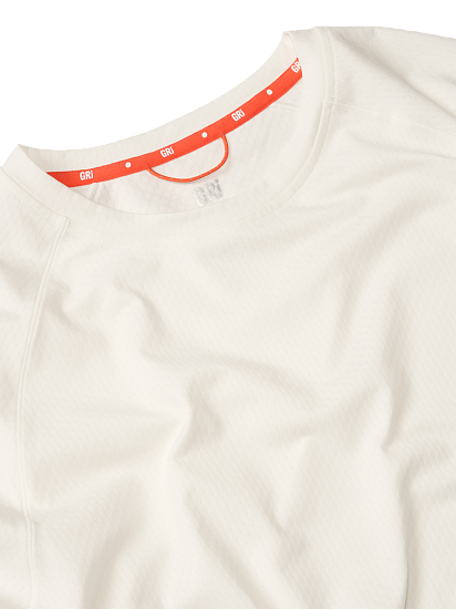Лонгслив мужской GRI Весна Белый - Фото 9 большая