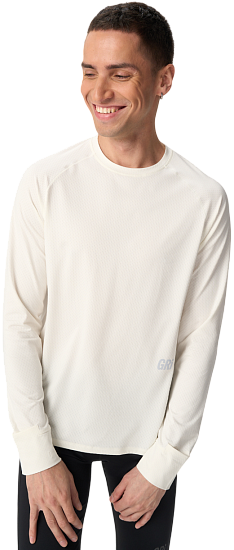 Лонгслив мужской GRI Весна Белый - Фото 1 большая