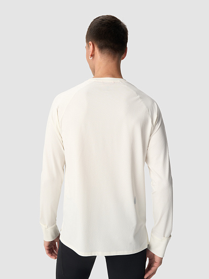 Лонгслив мужской GRI Весна Белый - Фото 2 большая