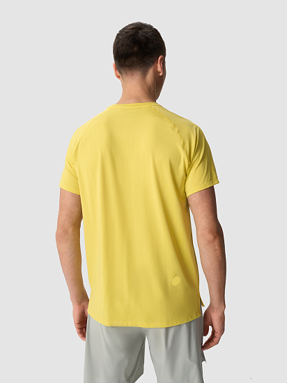 Футболка мужская GRI Весна Жёлтый - Фото 2 большая