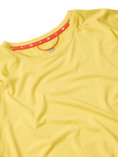 Футболка мужская GRI Весна Жёлтый - Фото 5 большая